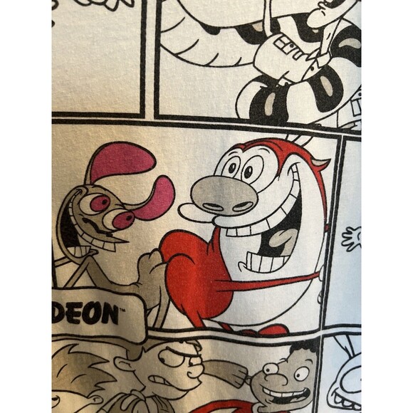 Nickelodeon 90's Nostalgia All Over Print T-Shirt Rugrats Ren And Stimpy Small - Picture 12 of 14